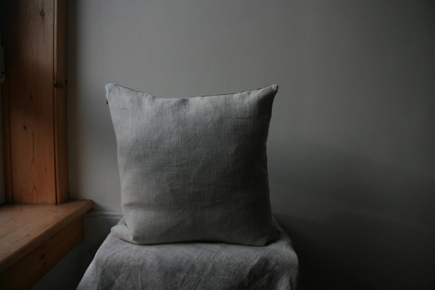 Back of cushion, plain neutral