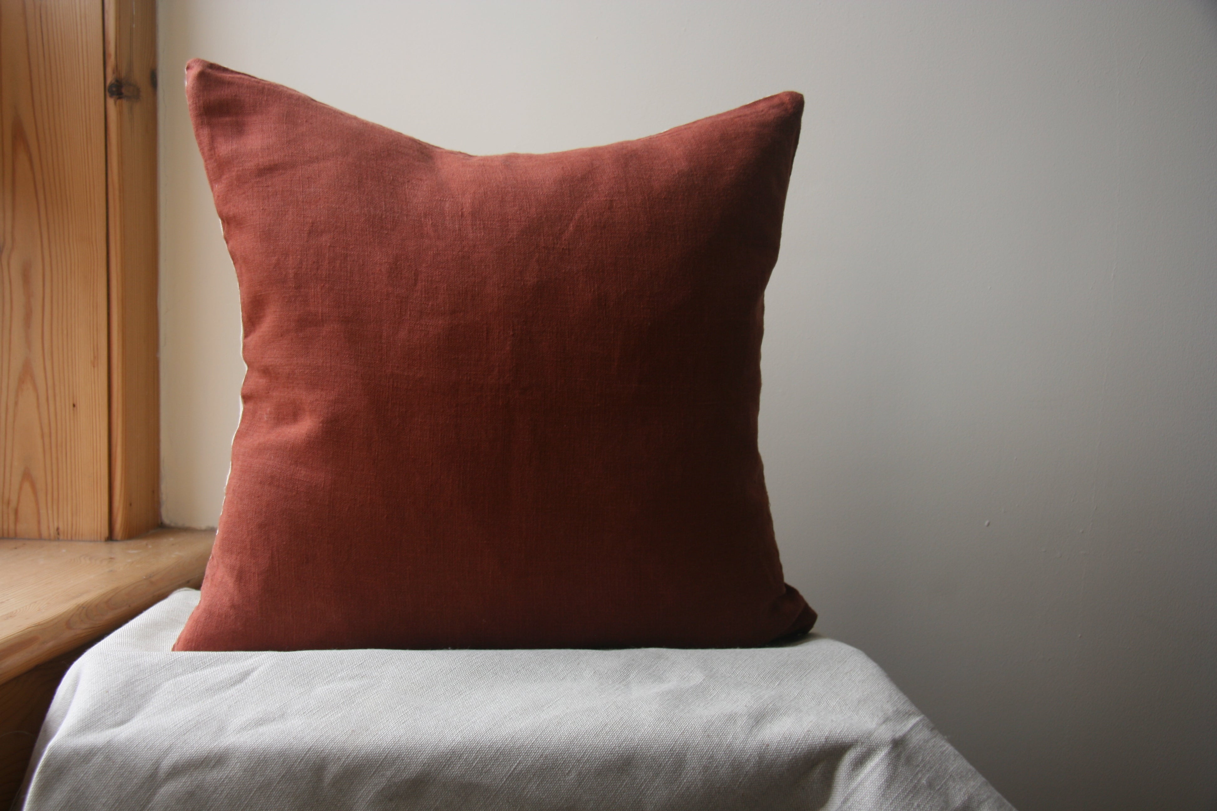 Rust red hotsell throw pillows